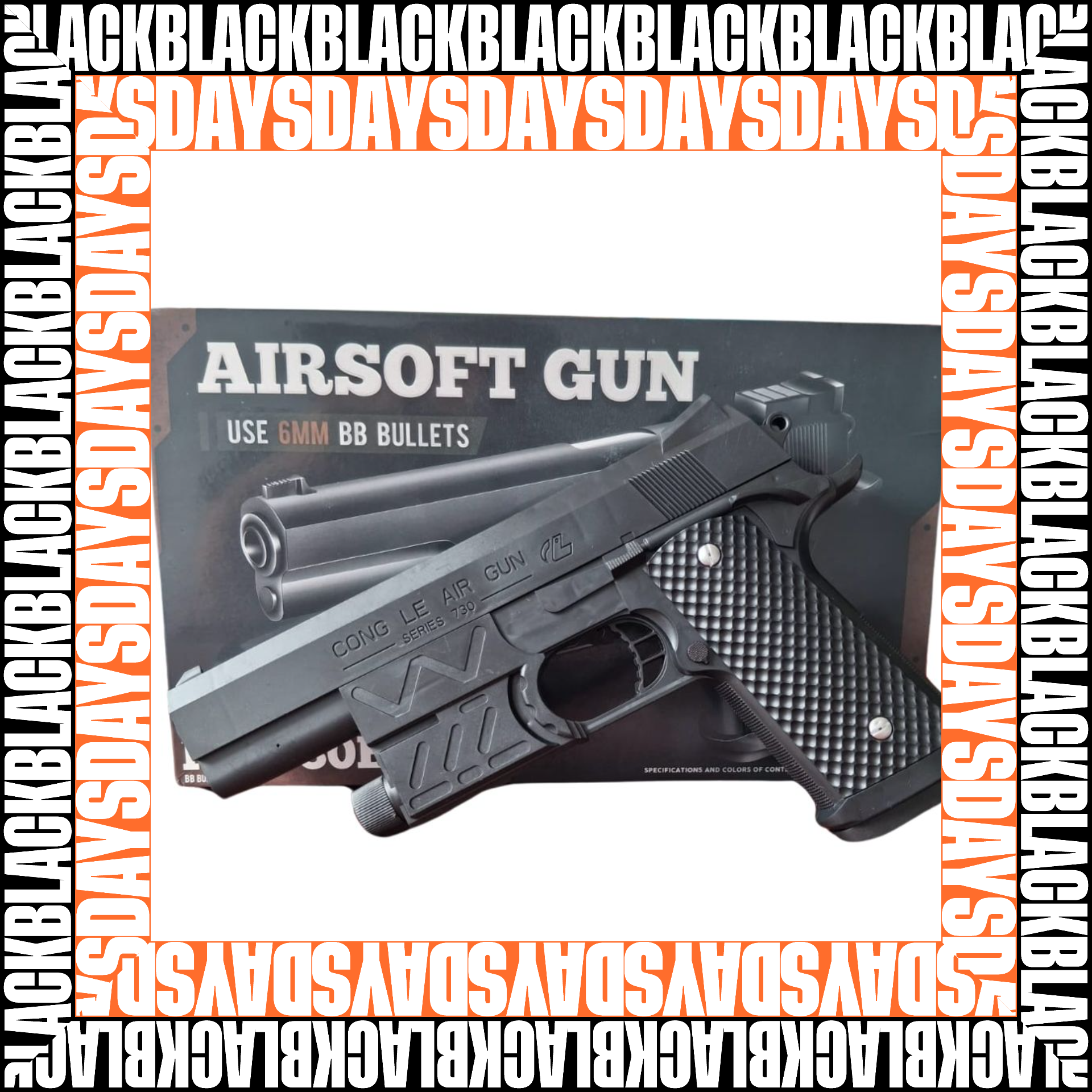Pistola AIR SOFT 730B